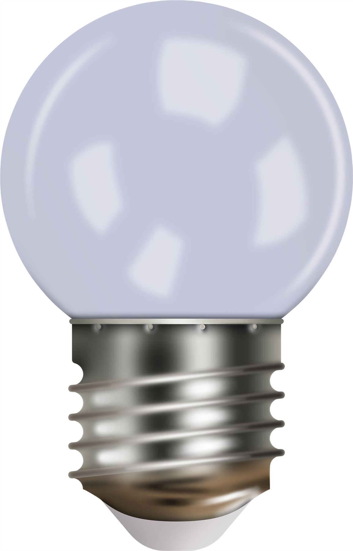 Easy-Connect Festoon W LED RGB Multi Colour Changing Shatterproof Polycarbonate Golf Ball Lamp