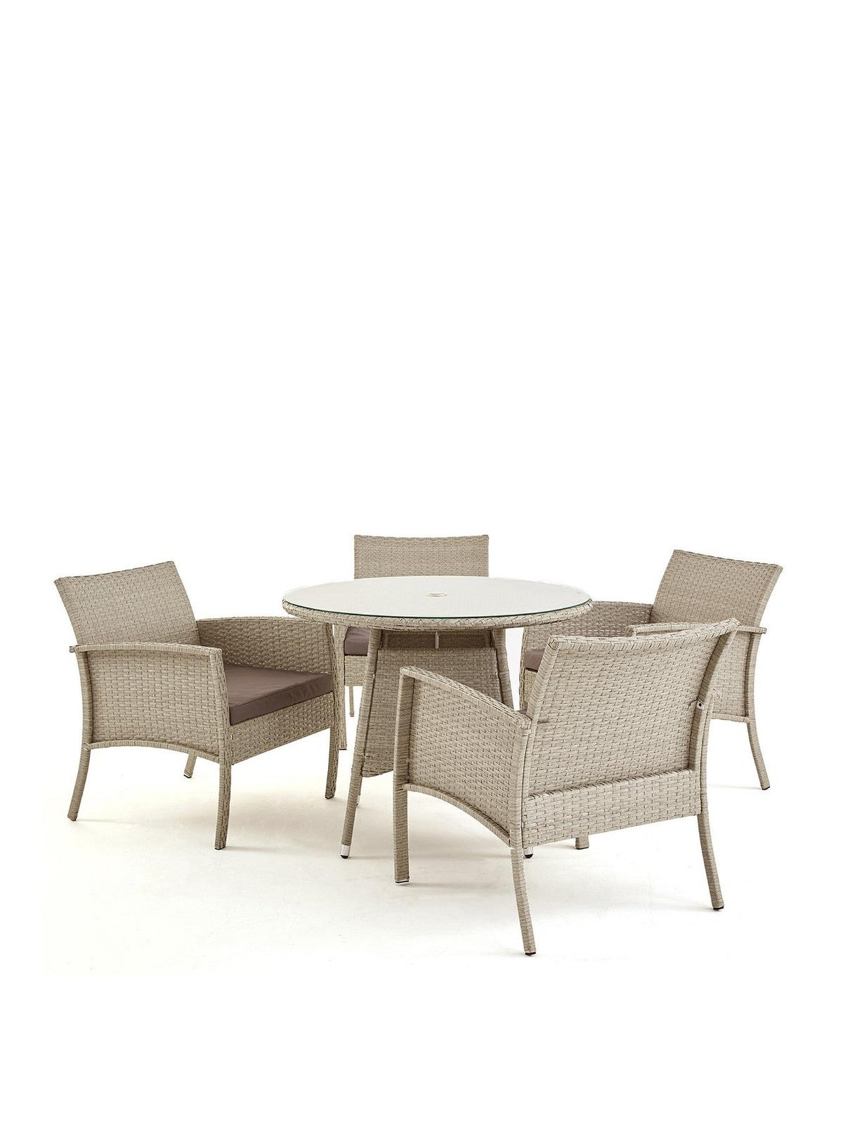 Athens Dining Table Chairs Set Kitchen Breakfast Bistro Garden Patio Furniture