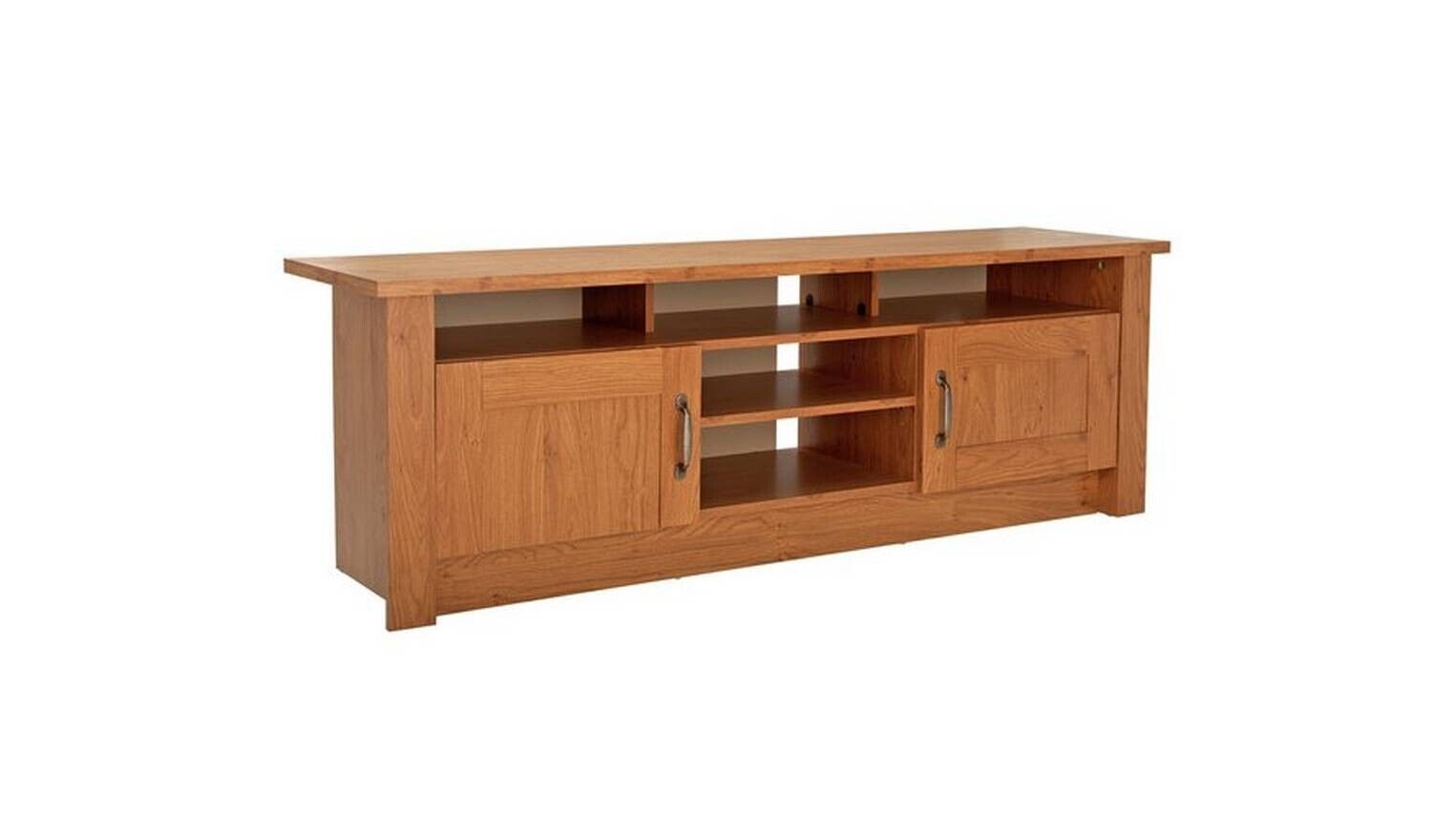 Ohio TV Unit Oak Effect Media Storage Cabinet Living Room Furniture