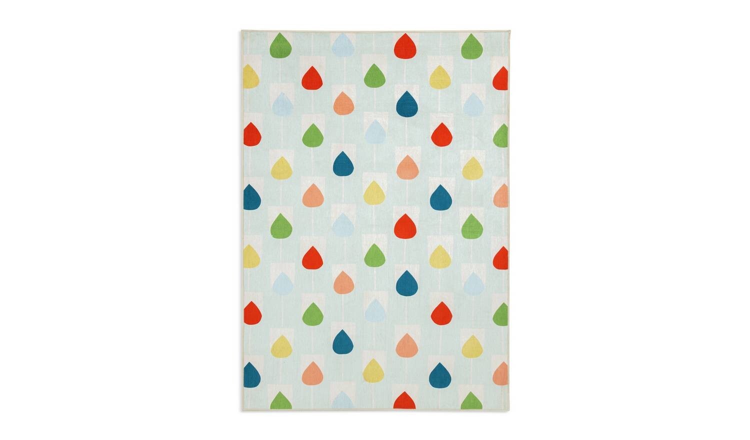 Sula Printed Rug x Multicolour For Bedroom Living Area