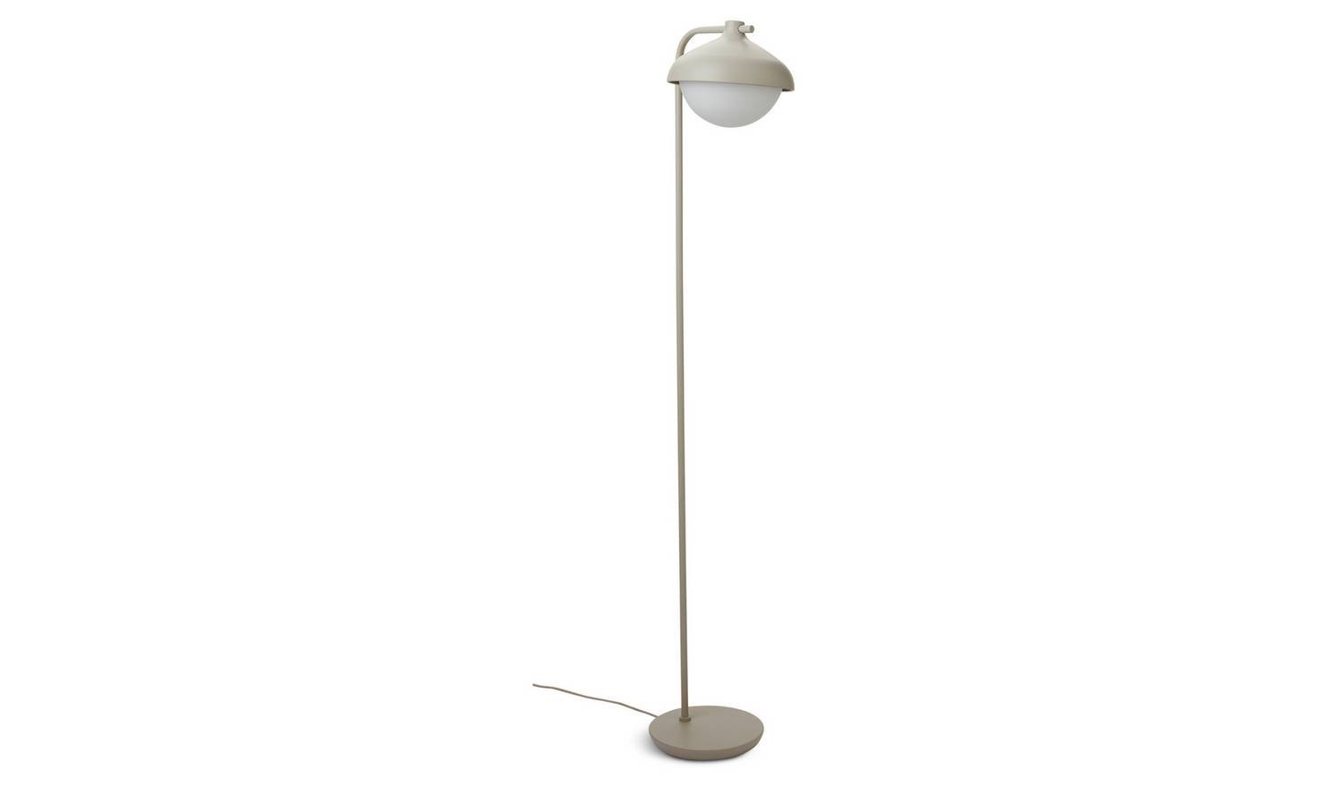 Acorn Metal Floor Lamp Latte Modern Reading Light Living Room