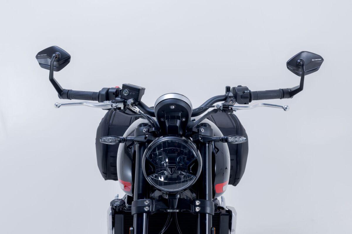 SW Motech Bar End Mirror Set For Triumph Speed Triple RS -