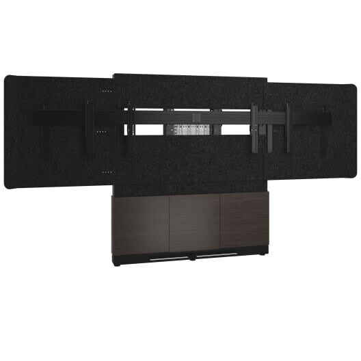 Middle Atlantic Products FM-DS-FW-GAB TV mountstand . " Black, Grey