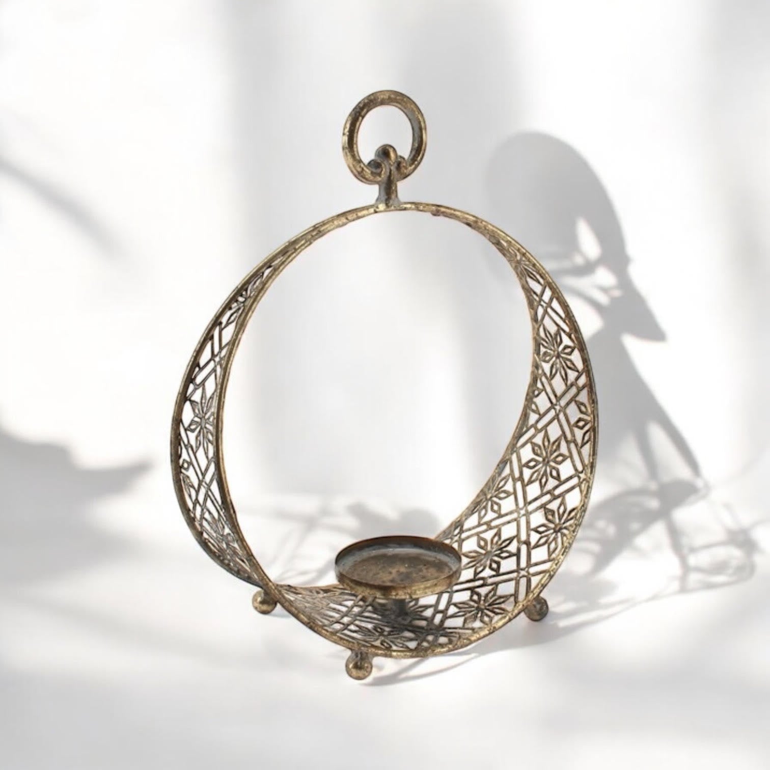 CM METAL CANDLE HOLDER