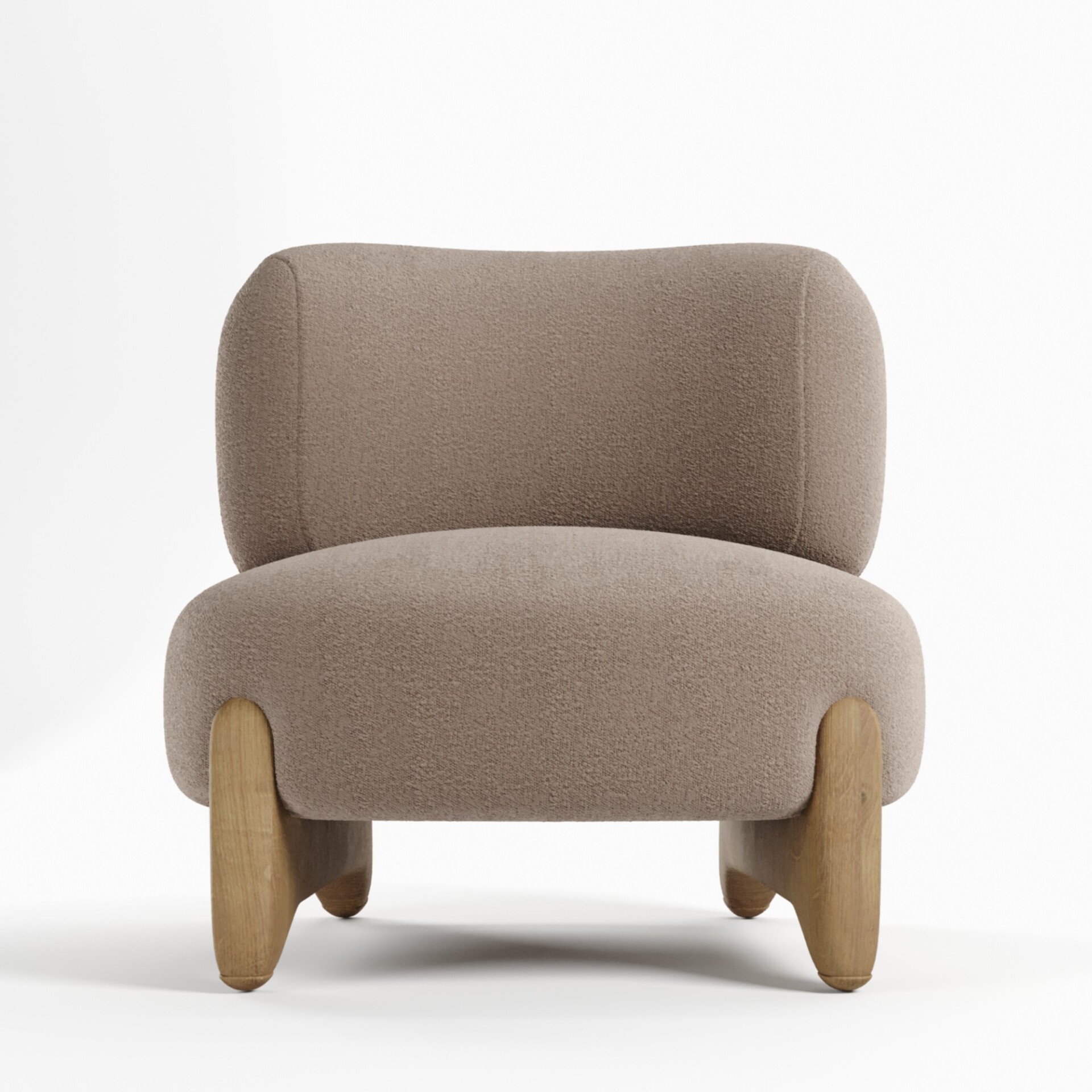 Tobo Armchair - Forest Bouclé