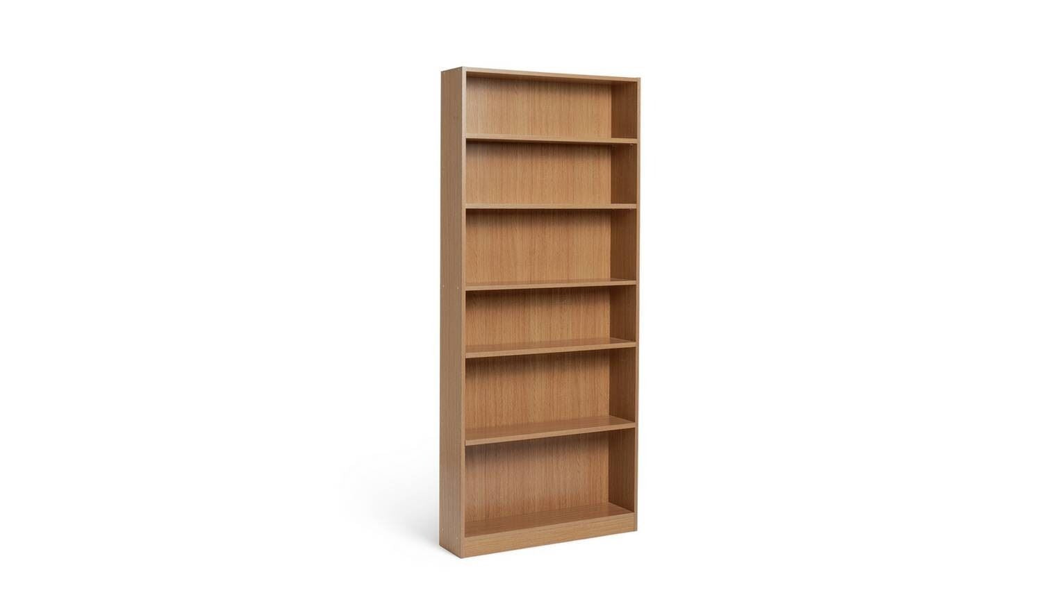 Maine Bookcase Oak Effect For Home Office Bedroom Study