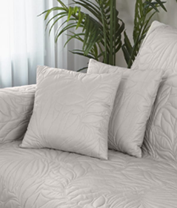 Damart Pack of Leaf Cushion Covers