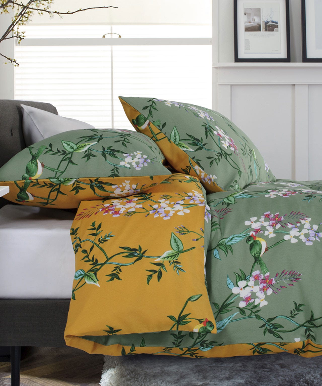 Damart Bird Garden Duvet Set