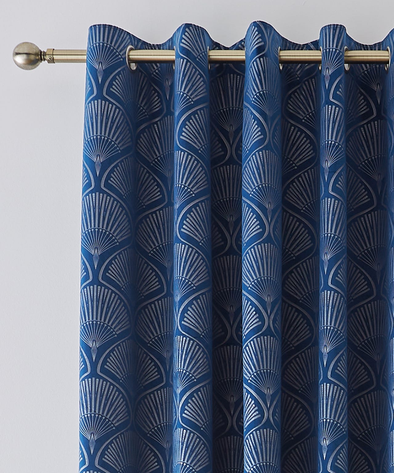 Damart Catherine Lansfield Signature Collection Damask Jacquard Eyelet Curtains