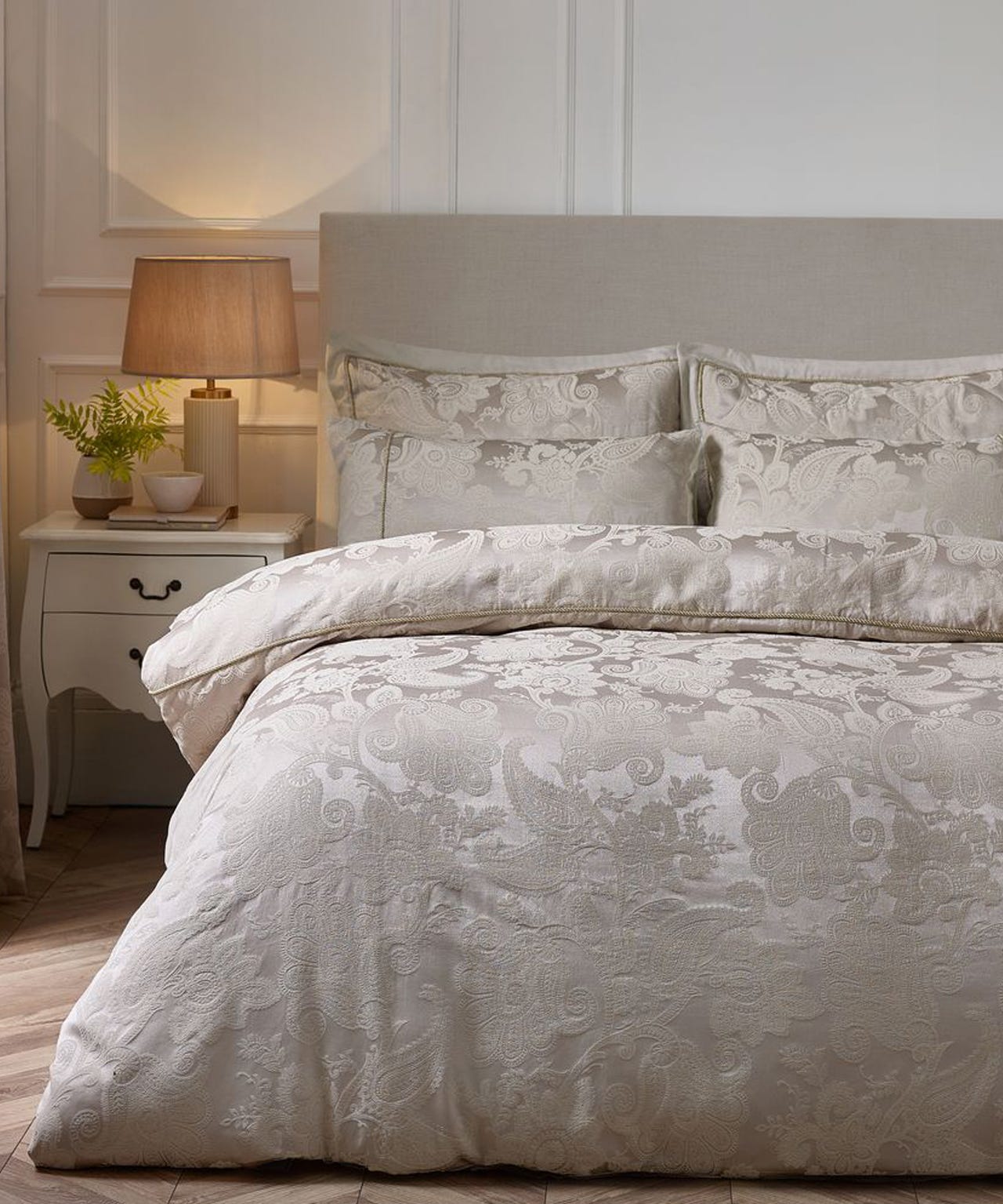 Damart Catherine Lansfield Opulent Jacquard Duvet Set