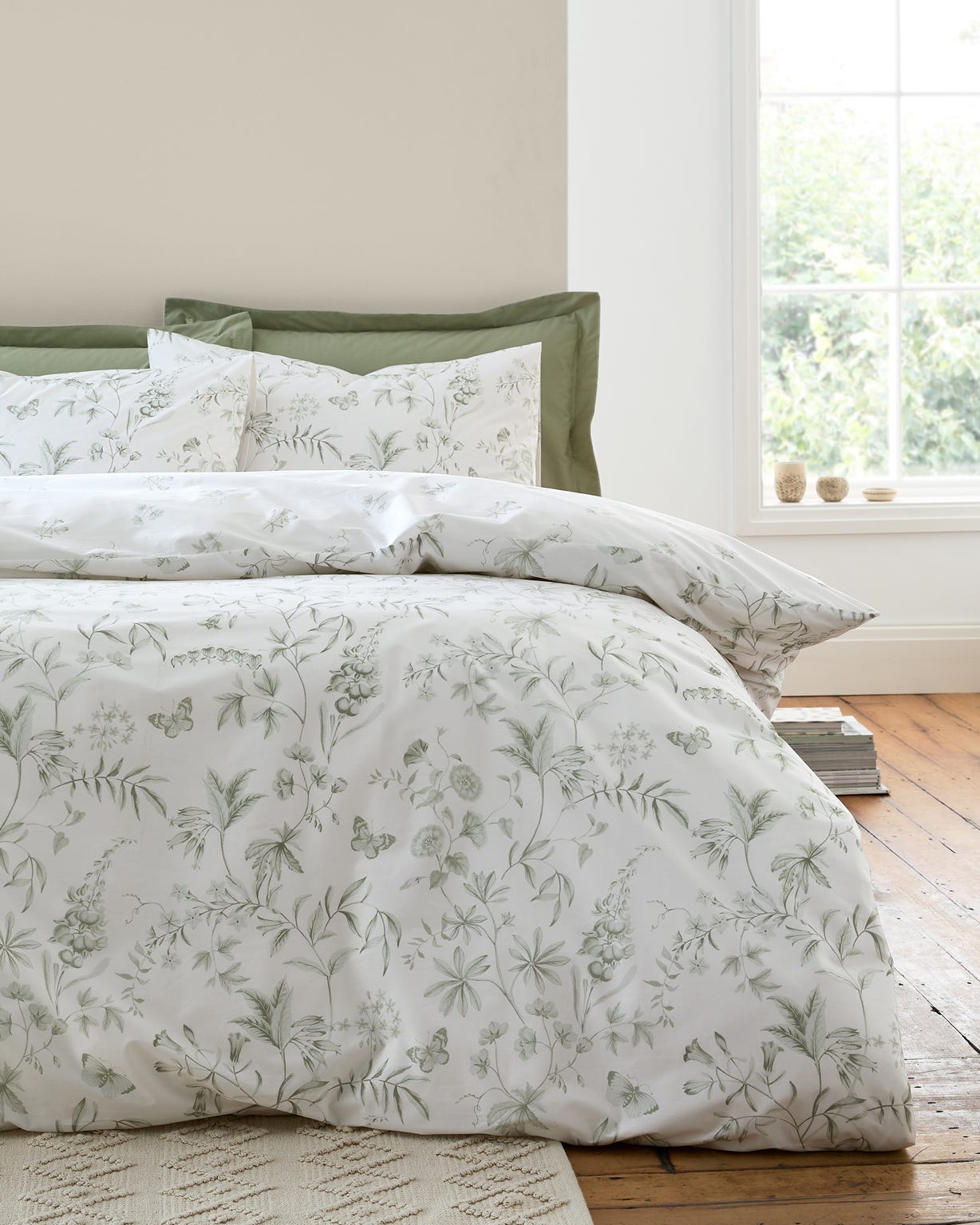 Damart Thea Floral Duvet Set