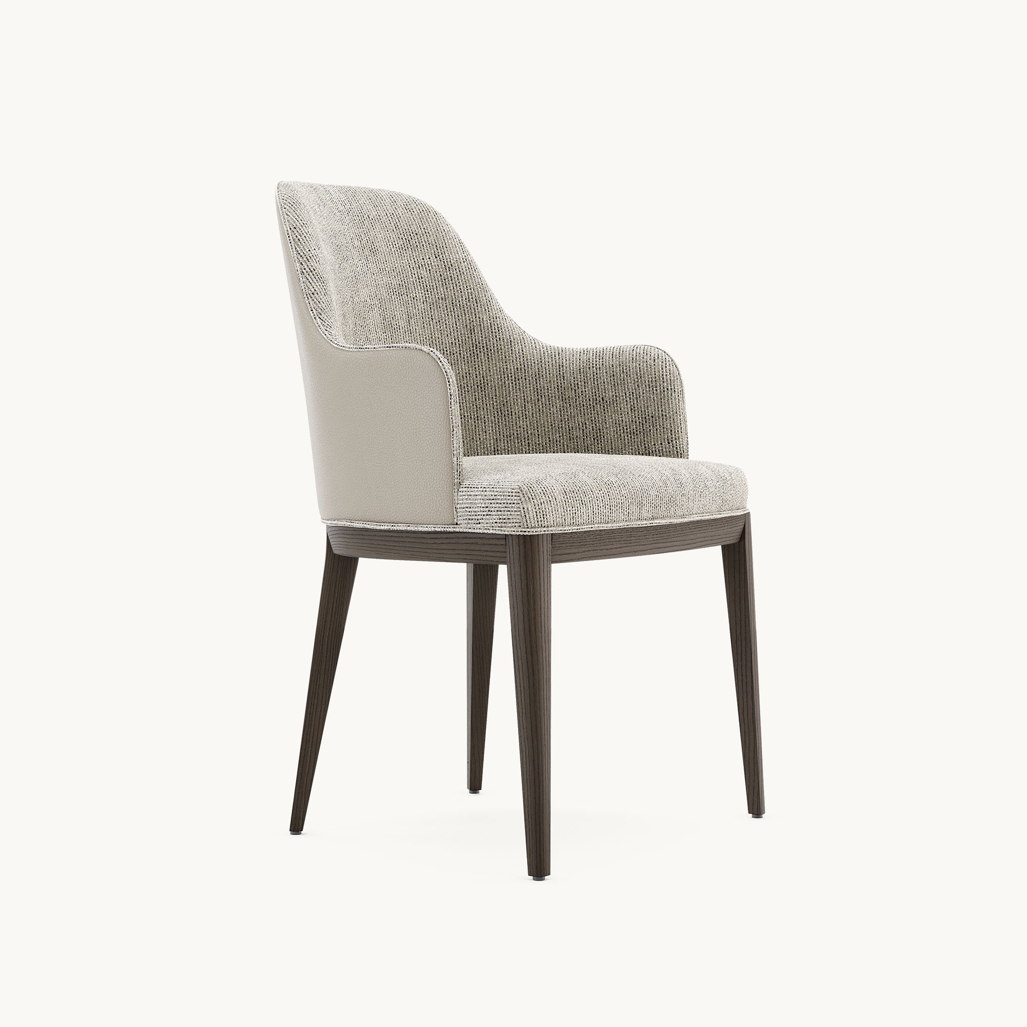Domkapa ANNA with armrest WOOD LEGS Dining Chair Woody