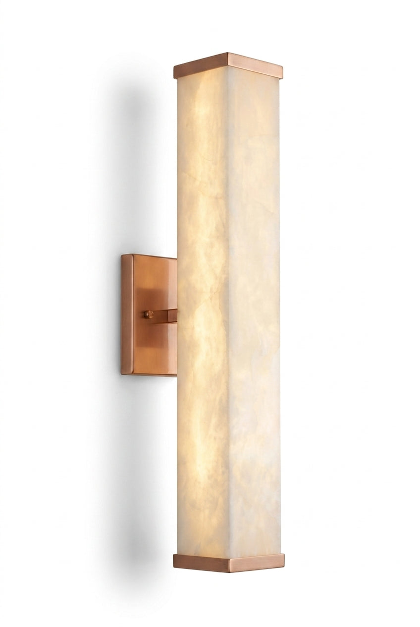 Araco Lumiere Arc Wall Light Alabaster LEDK - D x Hmm
