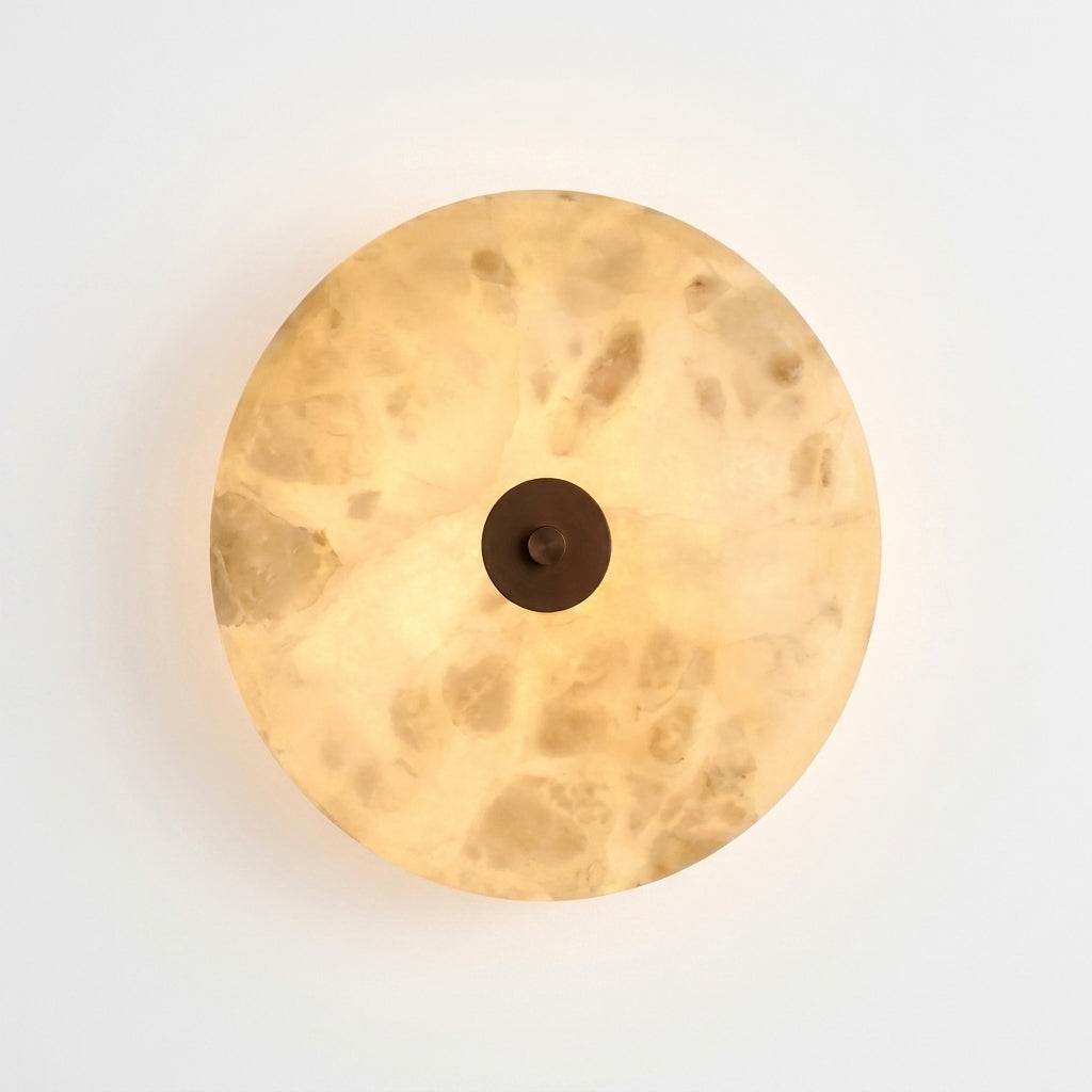 Araco Lumiere Evara Wall Light Alabaster LED - Φ