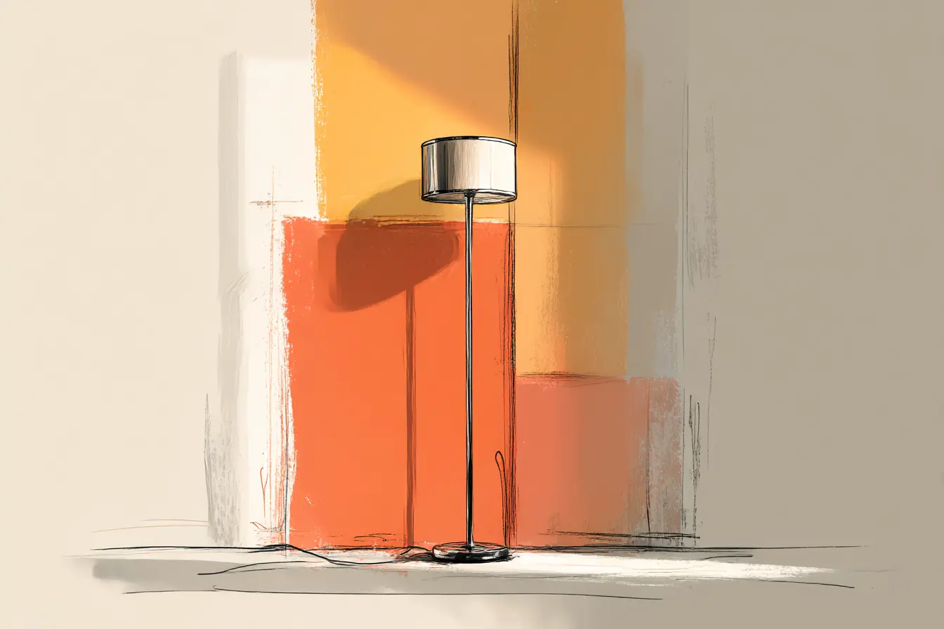 Chrome Floor Lamps That Do More Than Light a Room