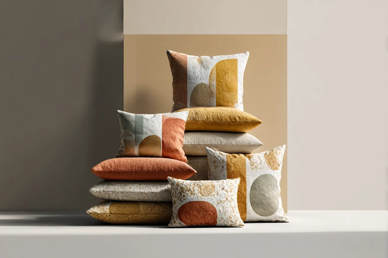 Cushions That Lift a Plain Sofa