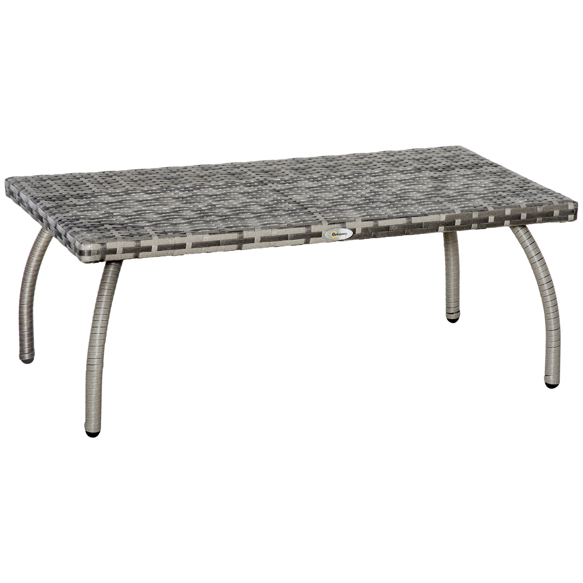 MCL PE Wicker Rattan Garden Coffee Table