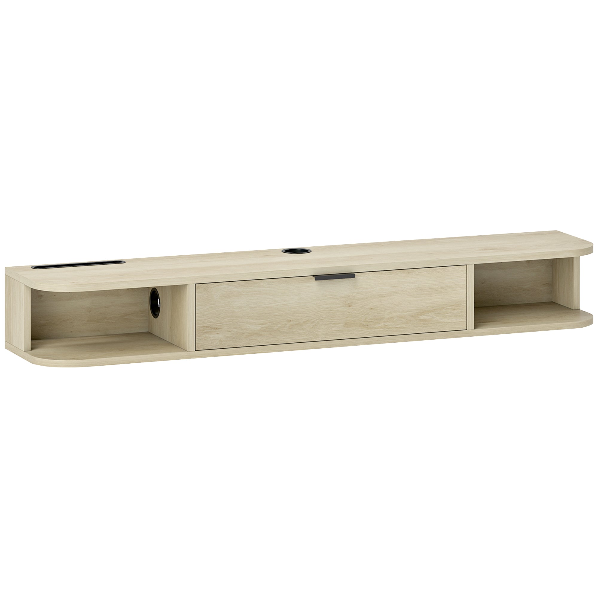 MCL Floating TV Unit for TVs up to Inch - Natural