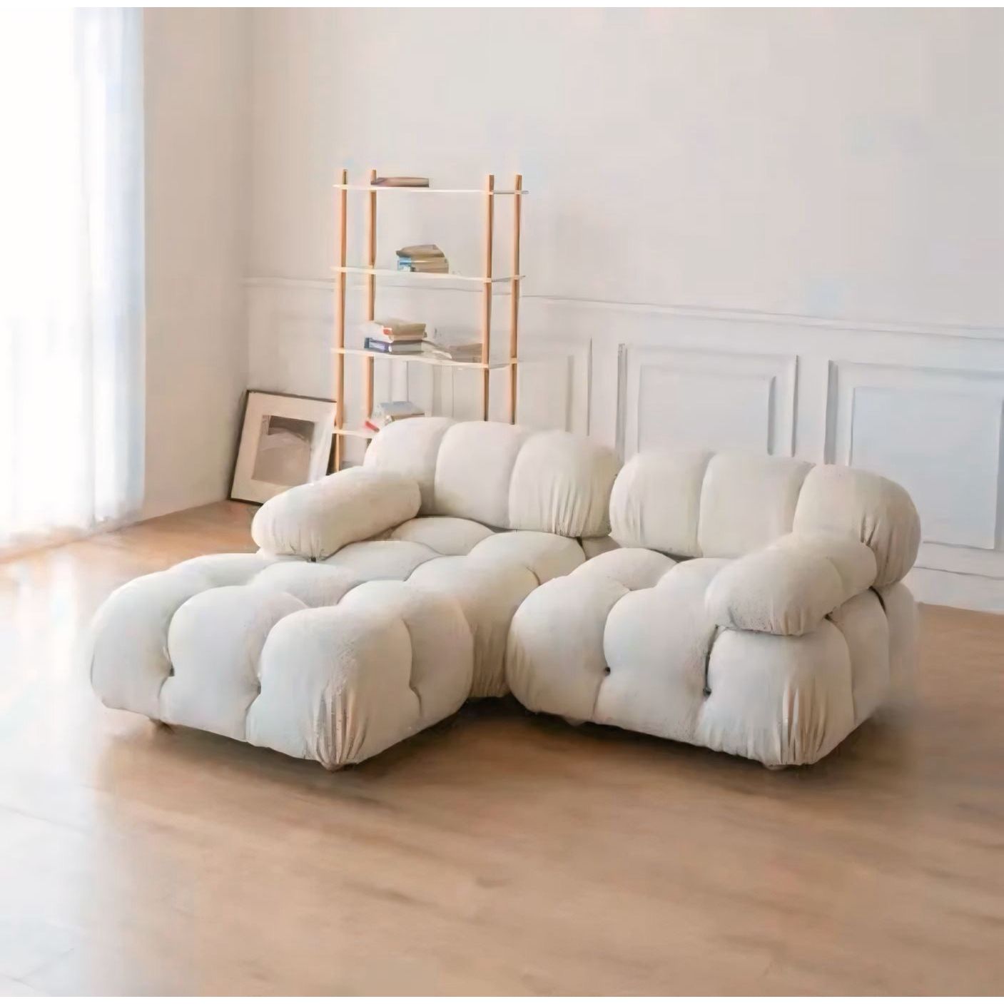 Minita Sofa - Two Seats + Ottoman Velvet