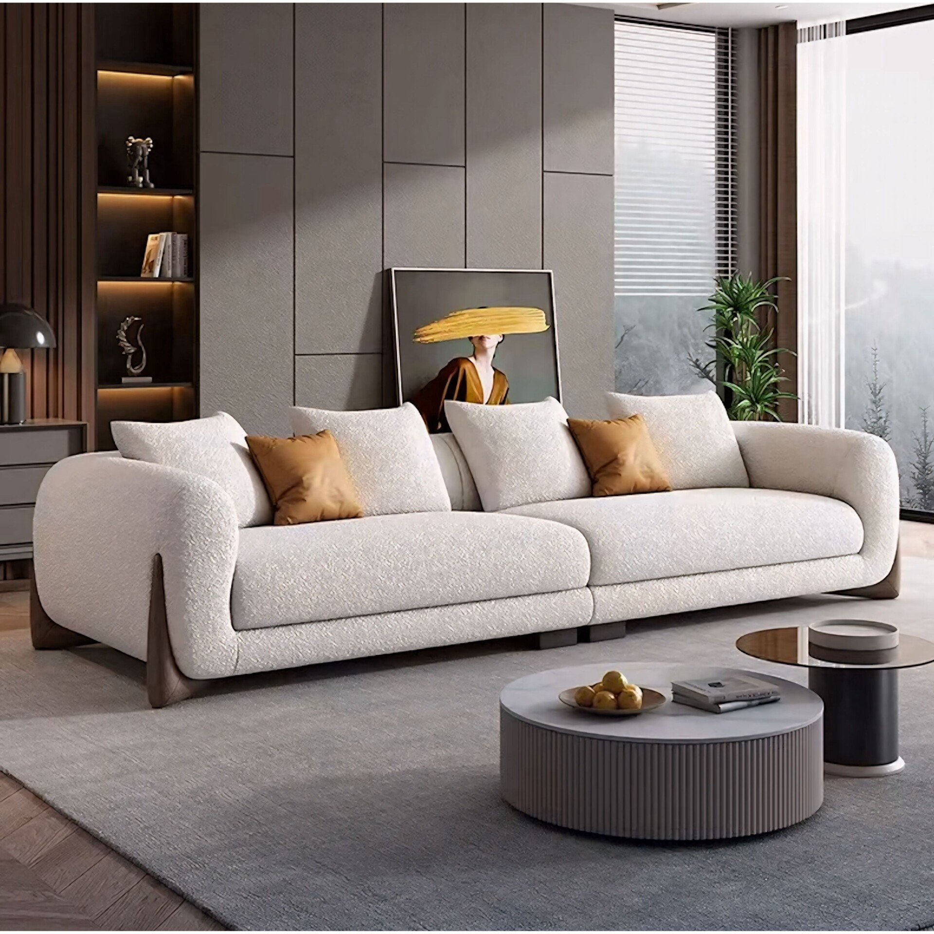 Mariko Sofa - Compact Boucle