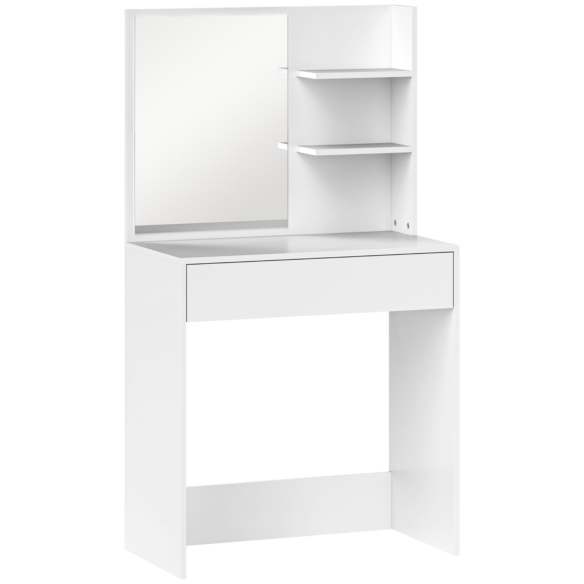 HOMCOM Dressing Table with Mirror and Storage