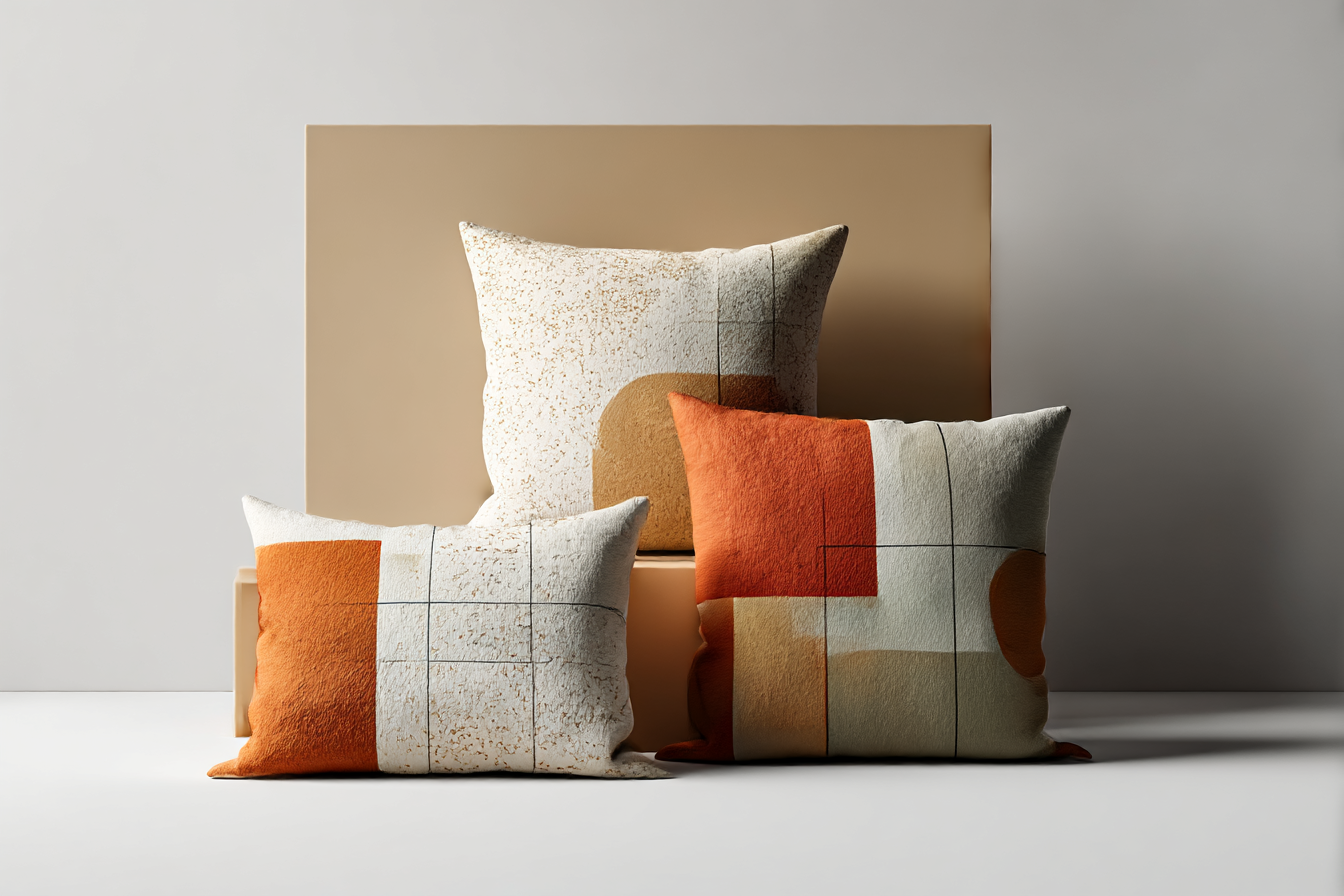 Long Cushions That Pull the Scheme Together