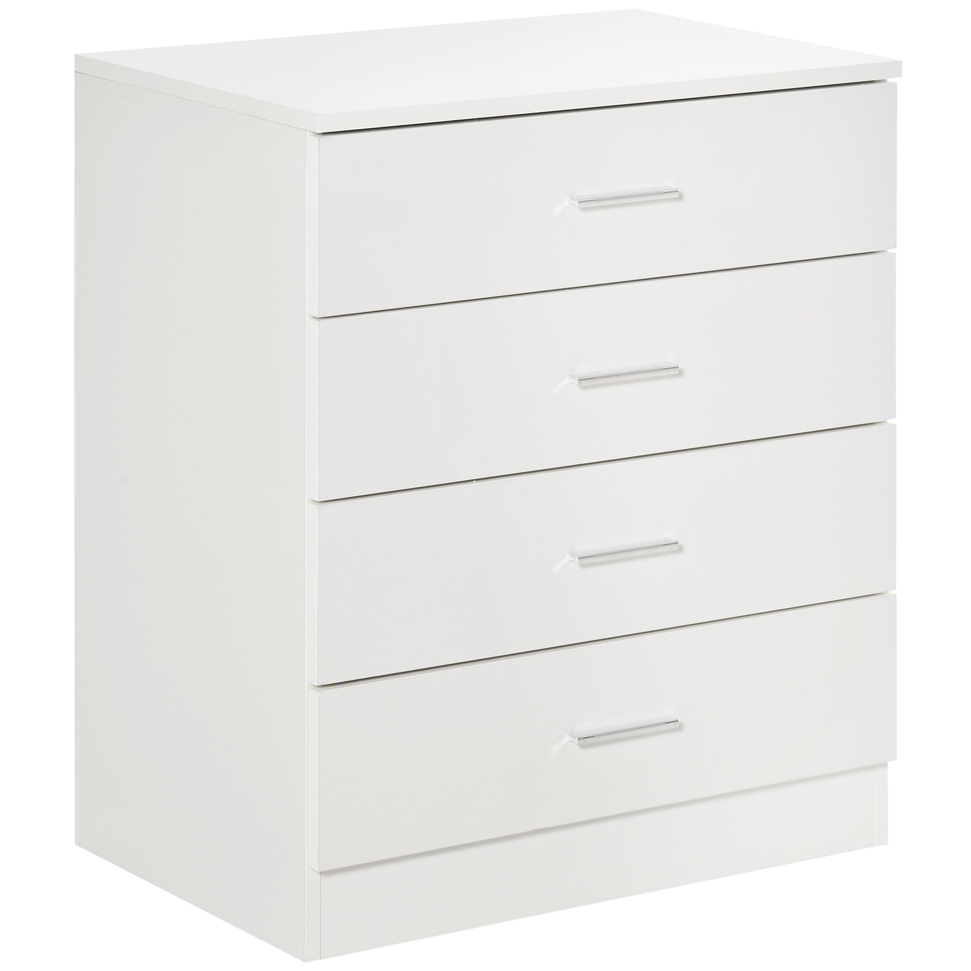 MCL Chest of Drawers, Drawers Storage Cabinet with Metal Rails, Anti-Tip for Playroom, Nursery Room, Hallway, etc