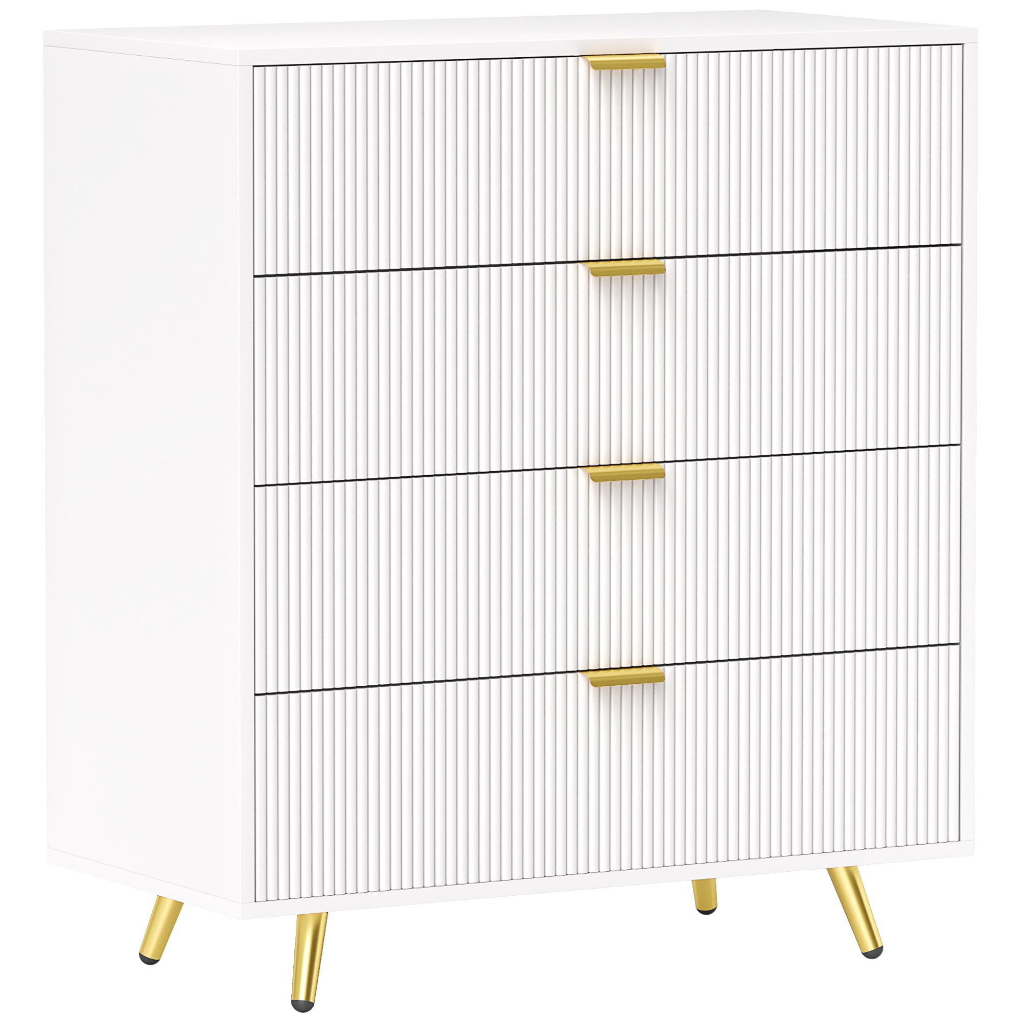 HOMCOM Chest of Drawers with Drawers for Bedroom, Living Room