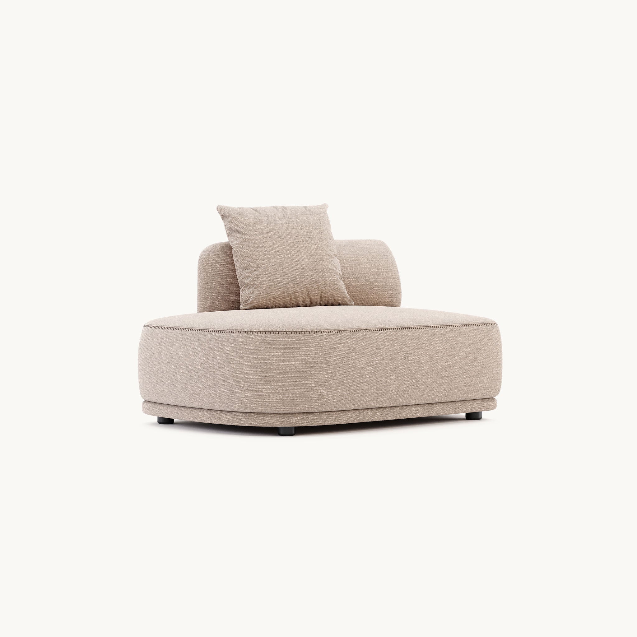 Domkapa OLIVIA MOD - OL.DE - END MODULE LEFT RIGHT Sofa Mouse