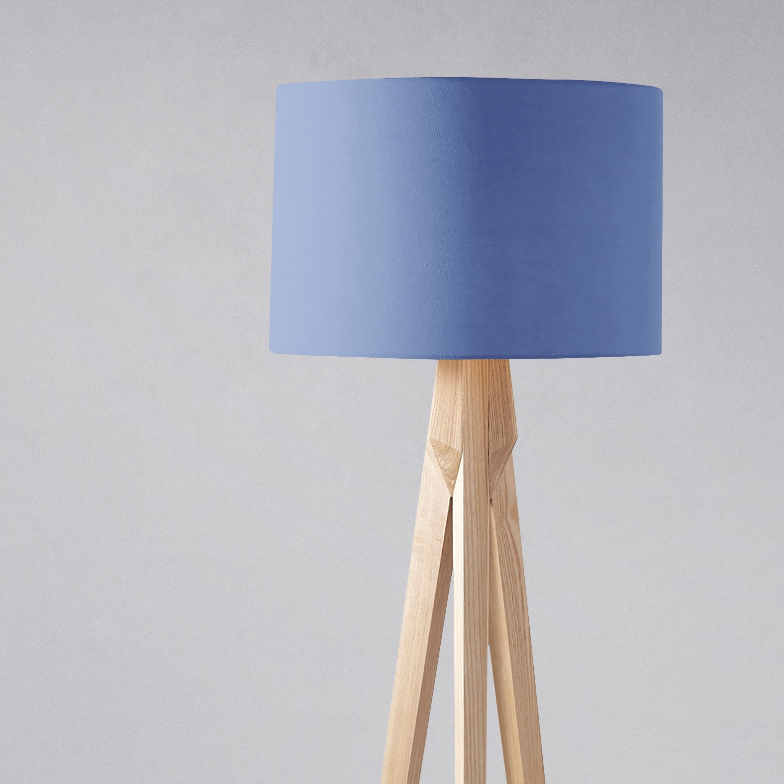 Plain Cornflower Blue Lampshade, Ceiling or Table Lamp Shade - es Table Lamp shade