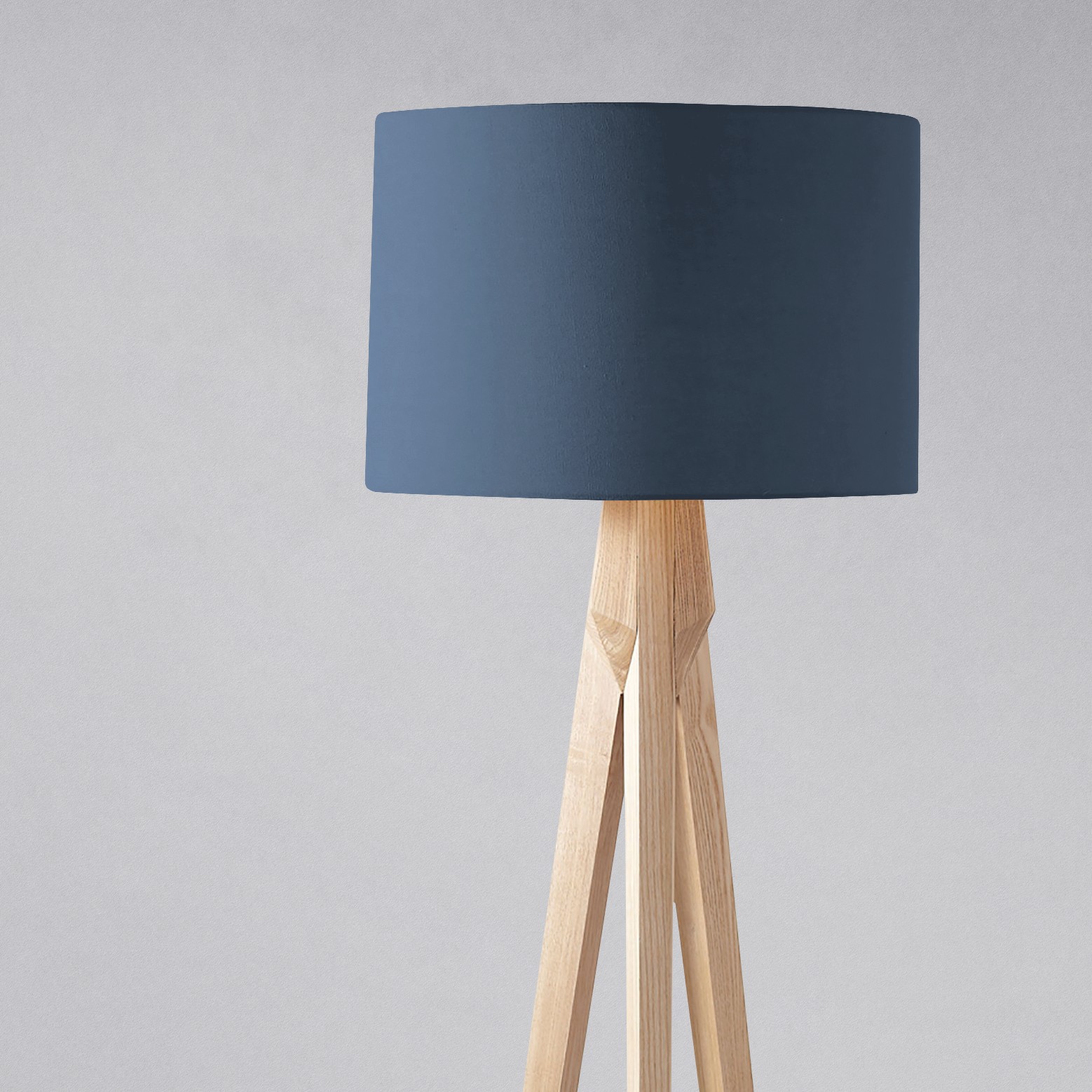Plain Peacock Blue Lampshade, Dark Blue Ceiling or Table Lamp Shade - es Floor Lampshade