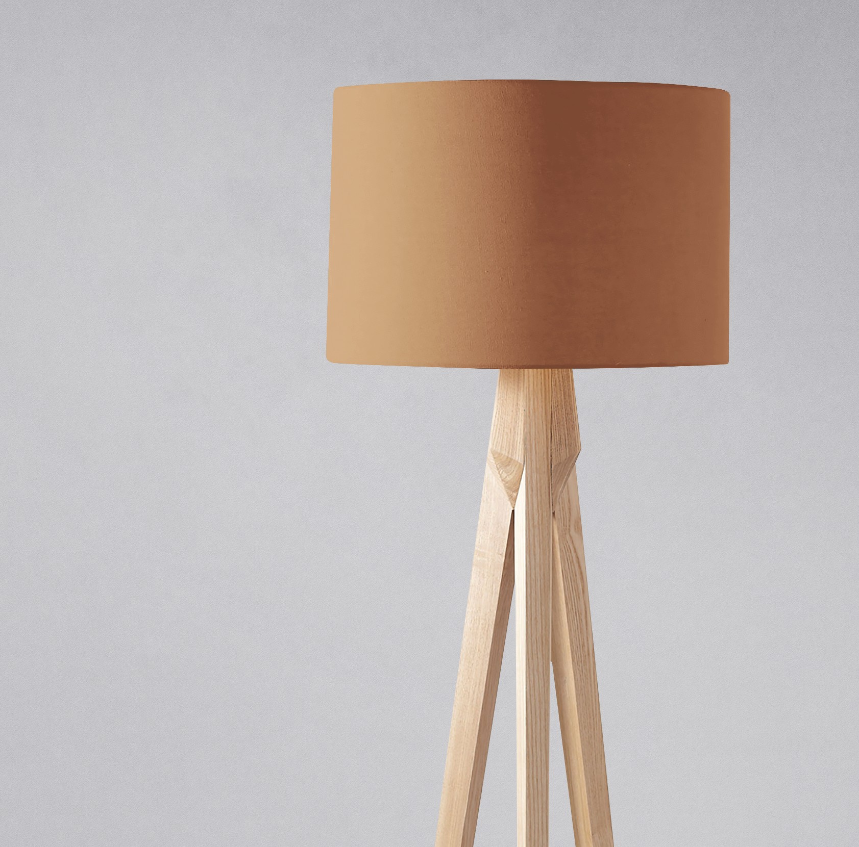 Plain Toffee Lampshade, Brown Ceiling or Table Lamp Shade - es Table Lamp shade
