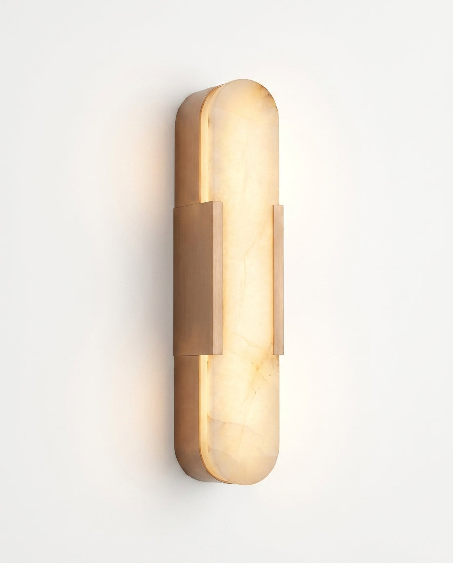 Araco Lumiere Pulse Wall Light Alabaster LED - x