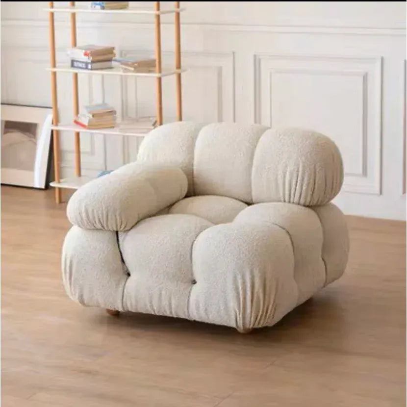 Minita Sofa - One Seat - Right Armrest Boucle