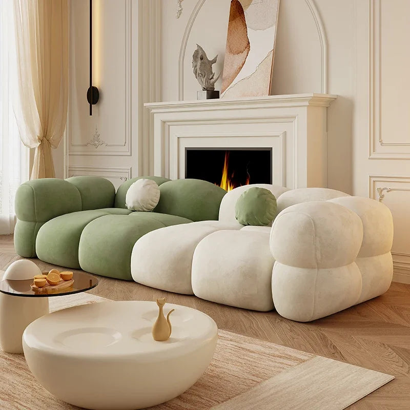 Paten Sofa - GreenWhite .m
