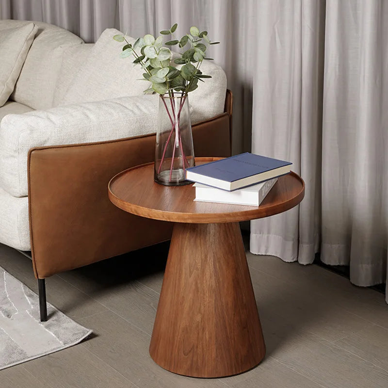 Decuro Side Table - Walnut Short