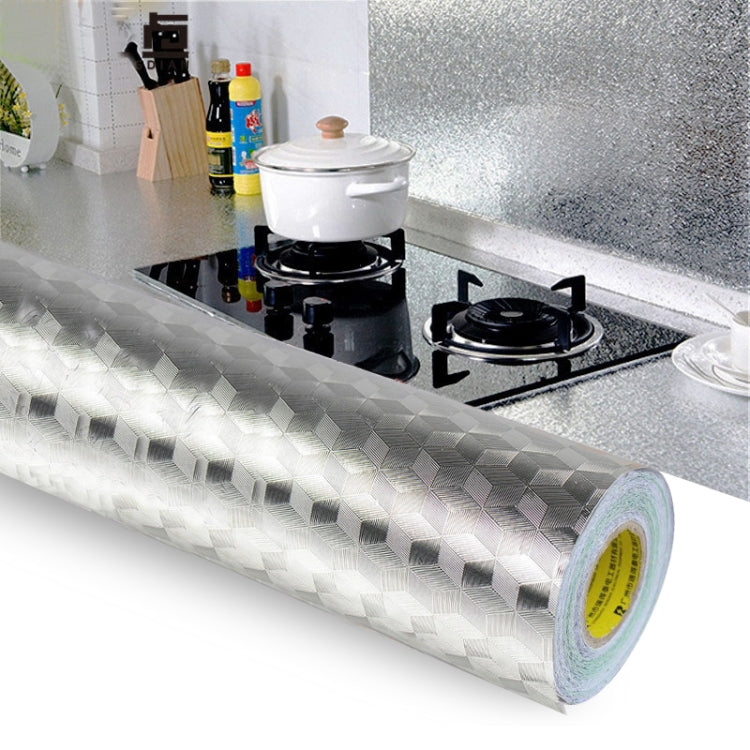 Kitchen Wall Stove Aluminum Foil Oil-proof Stickers Anti-fouling High-temperature Self-adhesive - xm Croppable Wallpaper Mirror Tinfoil