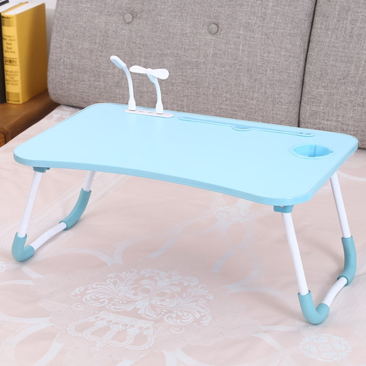 B Folding Computer Desk With Fan & Lamp, Size: xx, Cool Black, Teenage Pink, Sky Blue, White Maple, Walnut, Eye Grotection Green