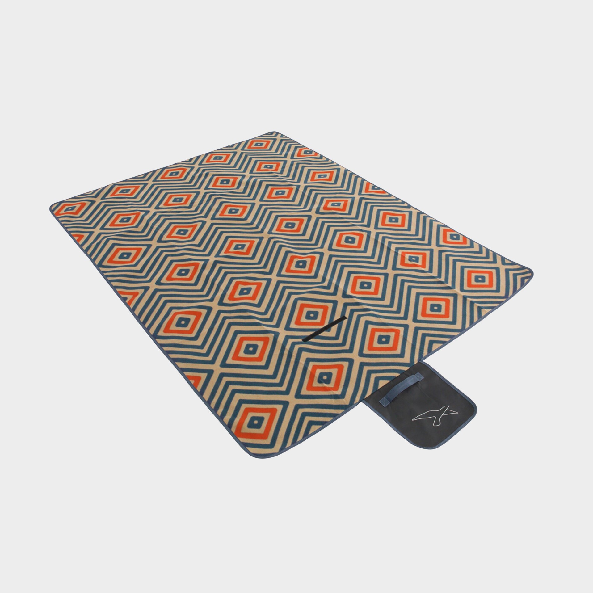 Picnic Rug - Orange One Size
