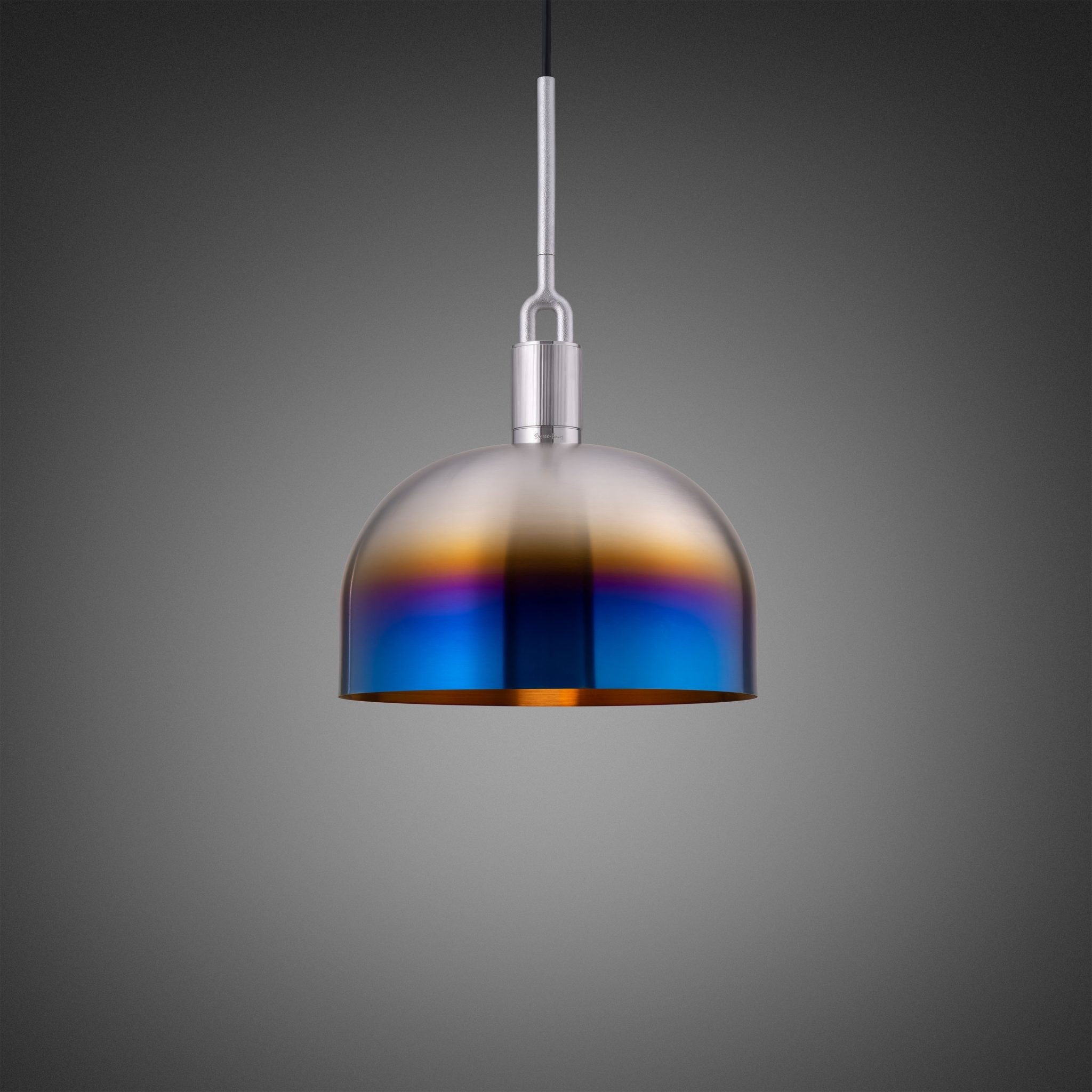 Buster + Punch GFP- Forked Large Pendant Light Burnt Steel