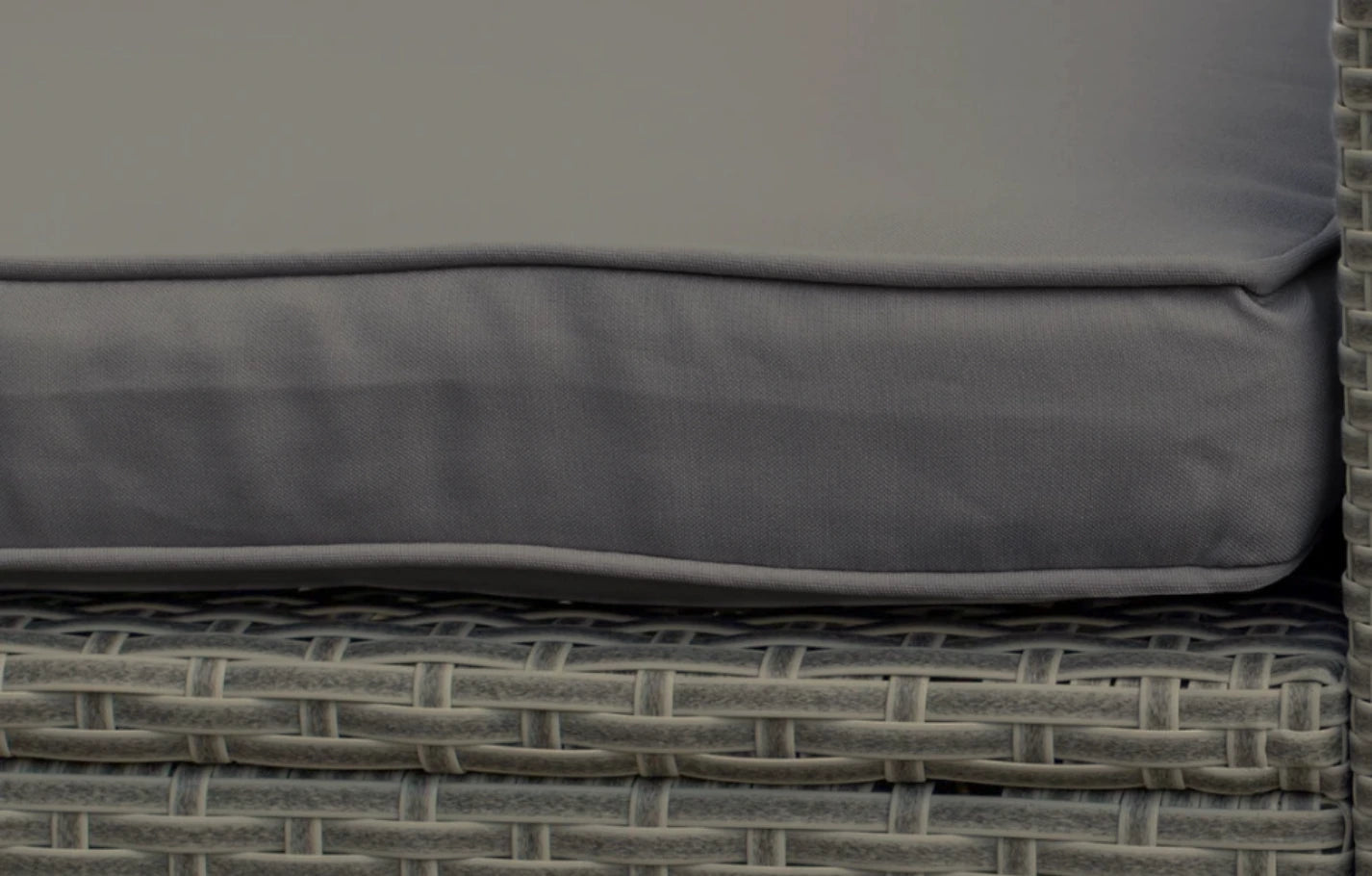 California Garden Sofa Set Replacement CushionsCovers - Grey Covers Only