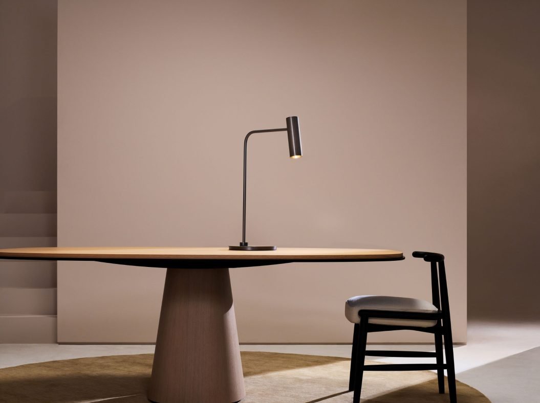 CTO Lighting Heron Desk Lamp bronze - plug