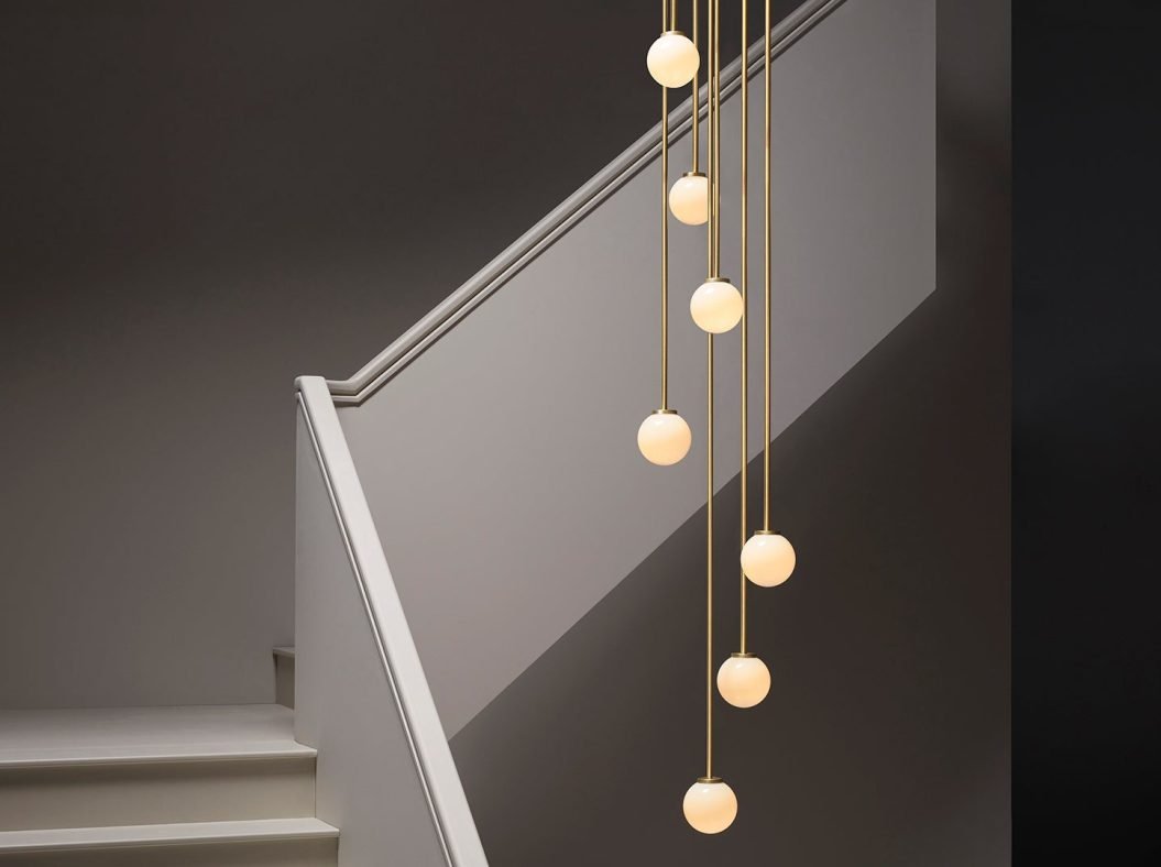 CTO Lighting Mezzo Cluster - Round Pendant Light bronze