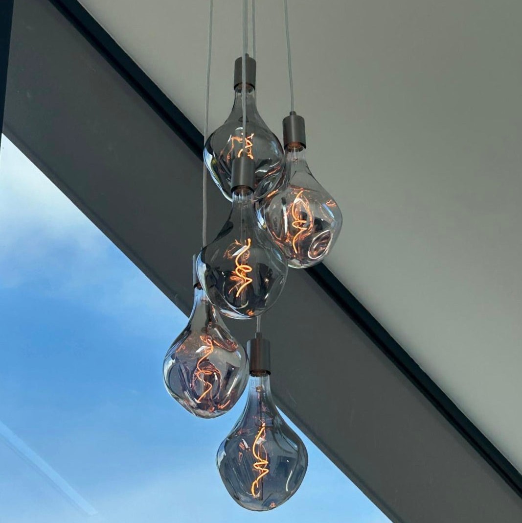 Quintet Evo Cluster Pendant Light - max drop