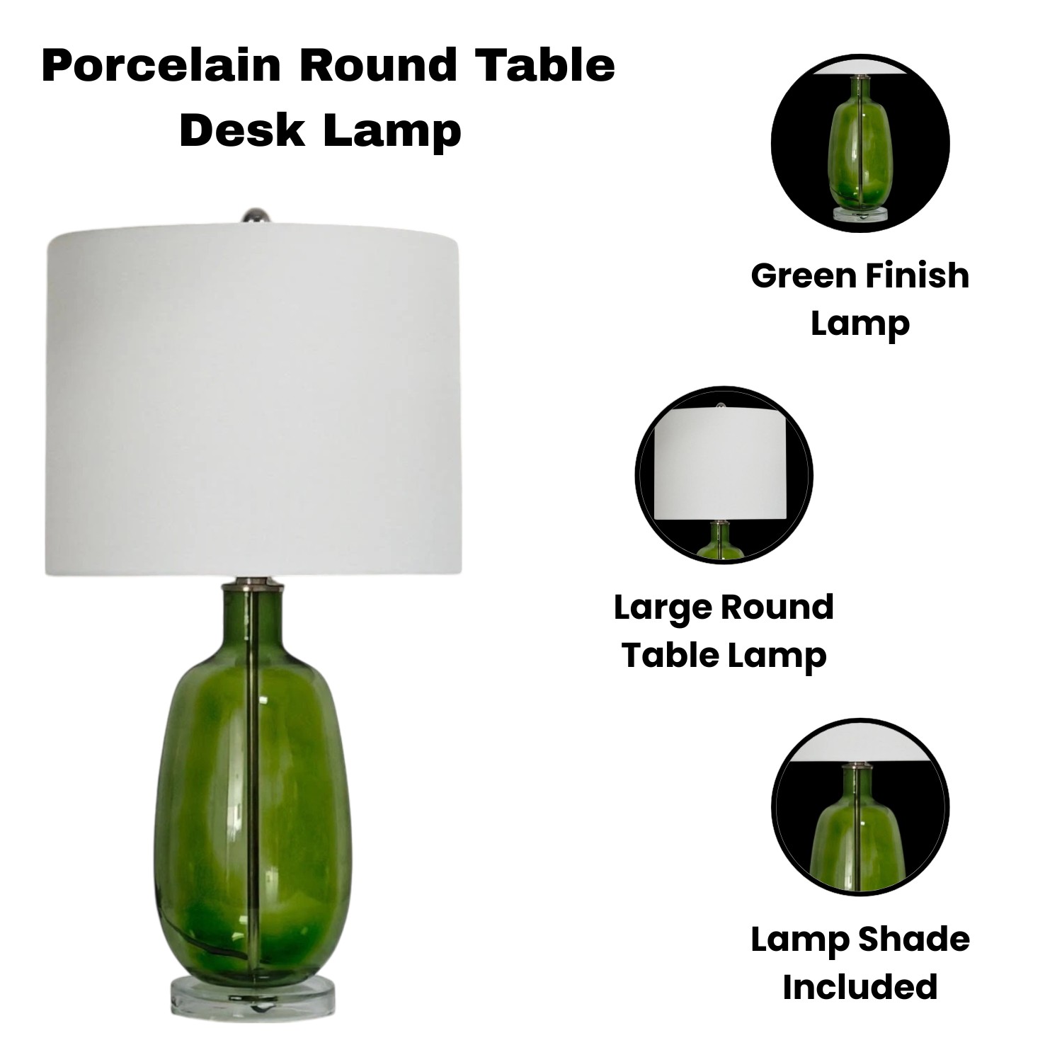 CM CERAMIC TABLE LAMP