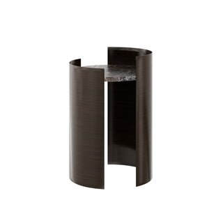 Dome Deco SAGAR Side Table Emperador Marble Brown