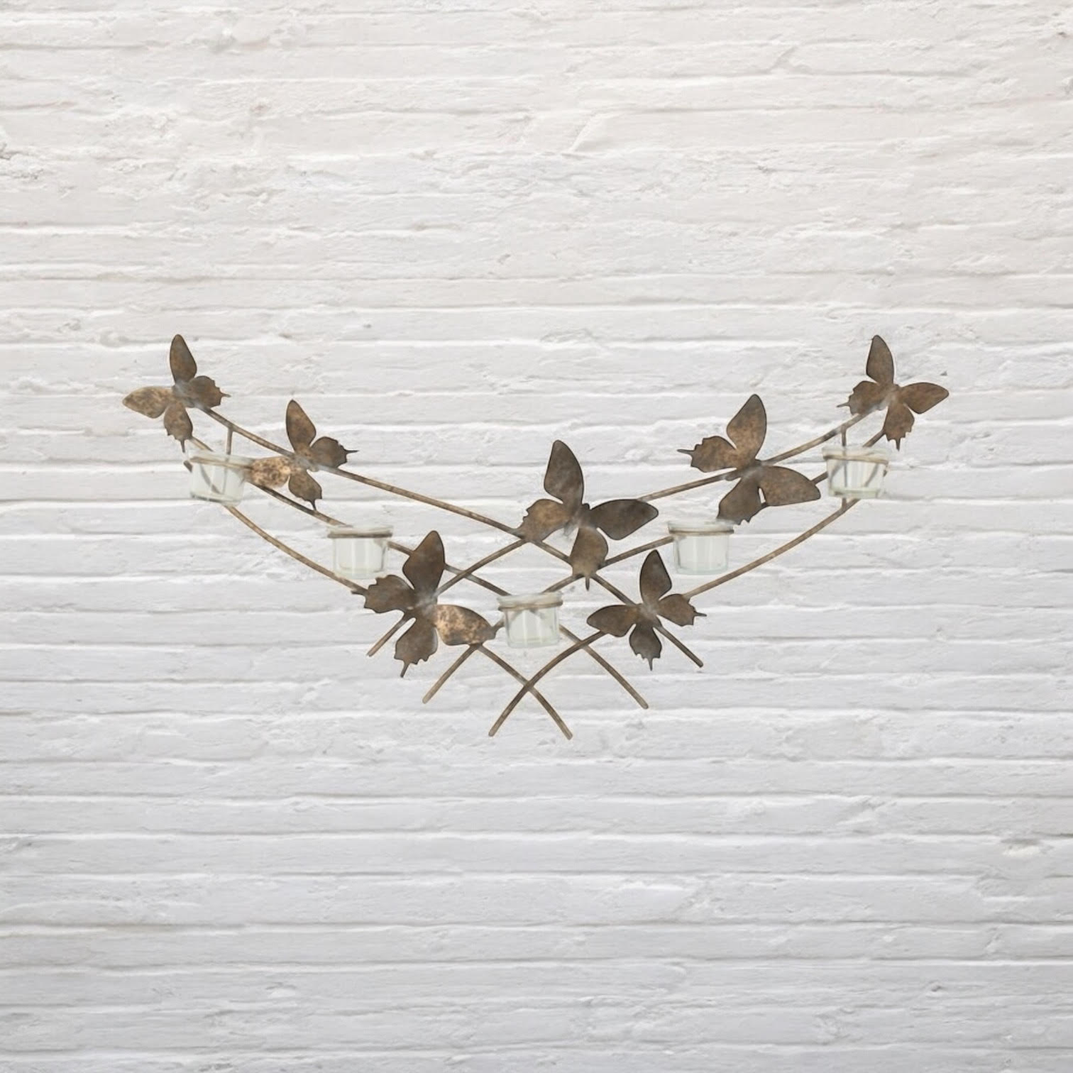 CM METAL CANDLE HOLDER