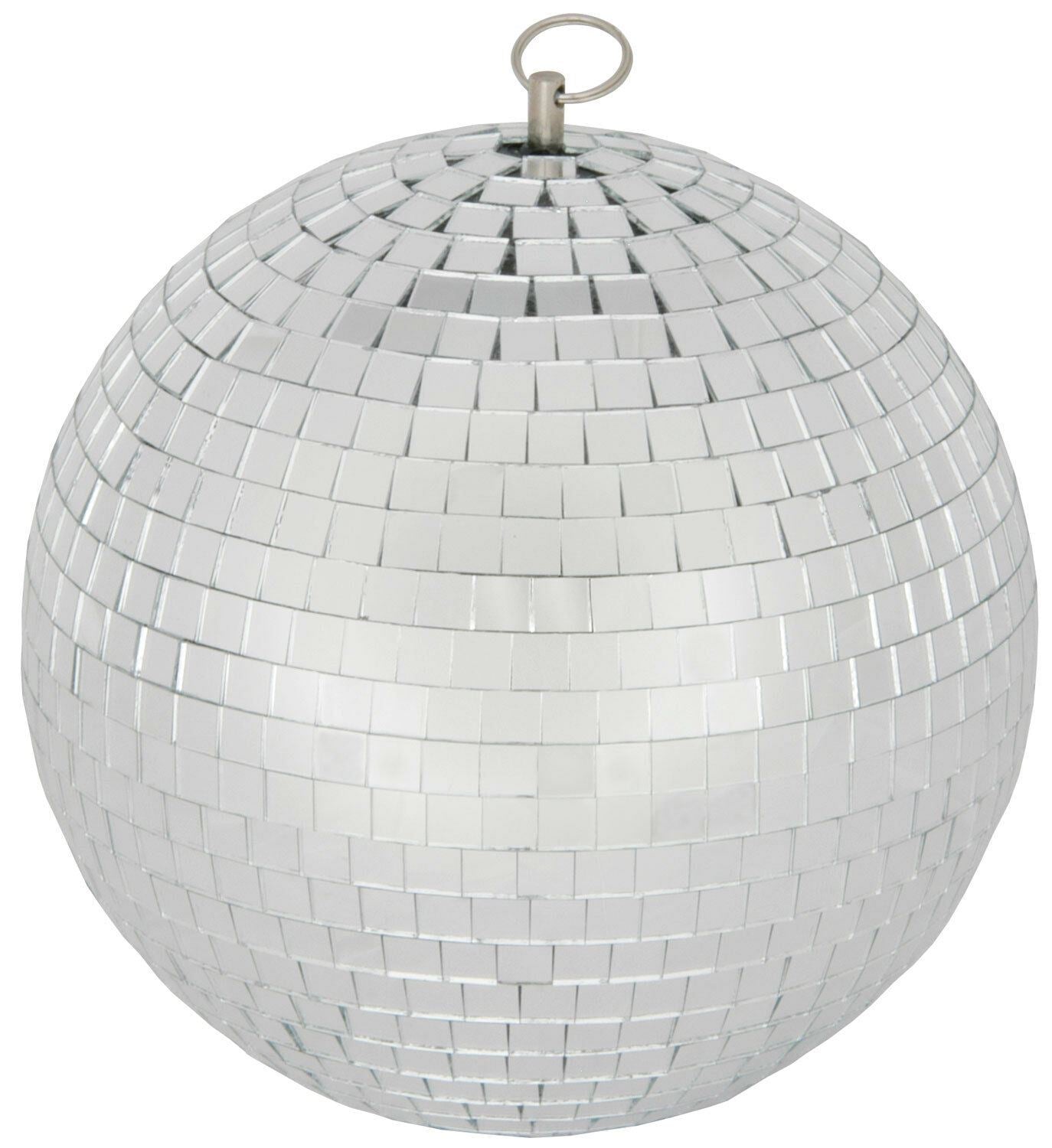 Mirror Ball mm " Silver Sparkling Disco Lights Halloween Xmas Party Large