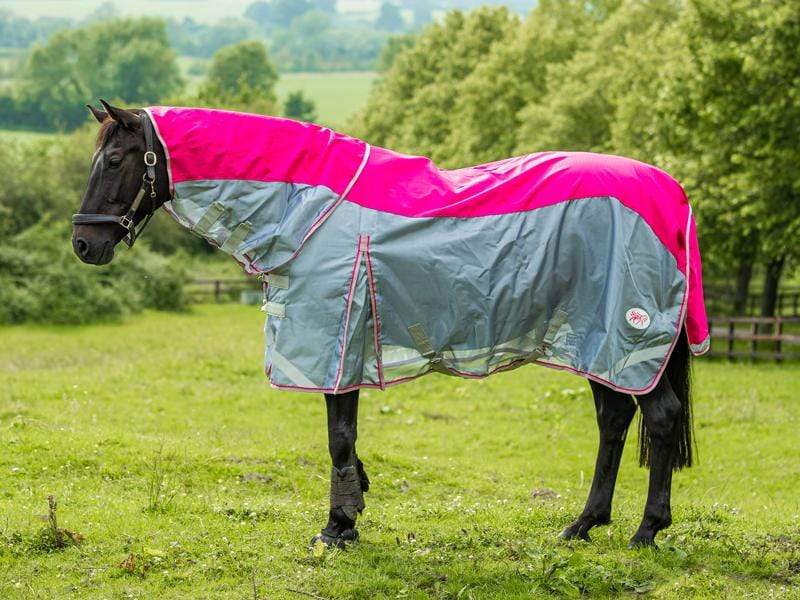 Fly Turnout Combination Rug - Pink - '