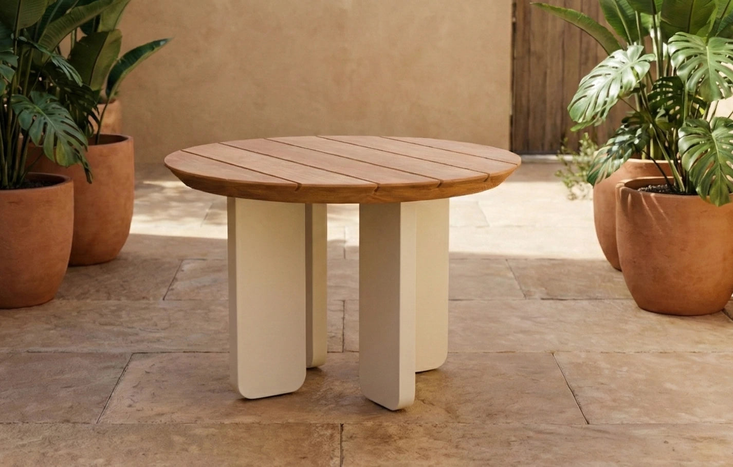 Harbour Teak Round Coffee Table